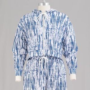 Club Moda Hooded Print Jacket
